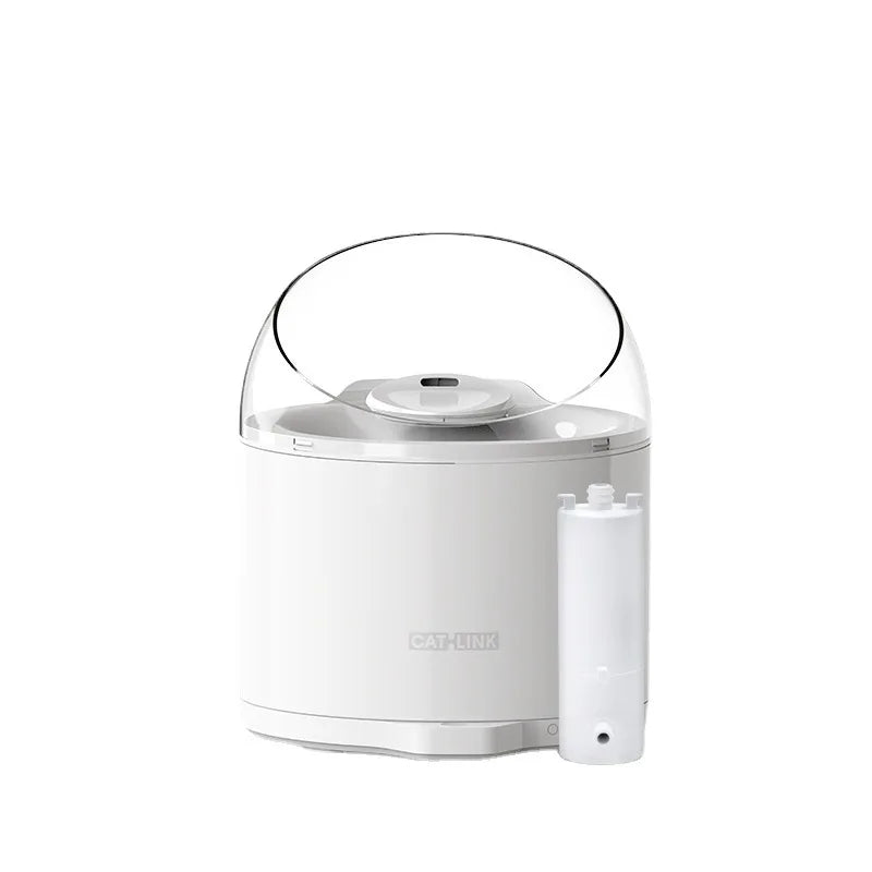 Smart Cat Water Dispensers  Circulating Flow Water PurifierWireless Automatic2.6L Super Capacity Pet Water Dispenser Cat Bowl