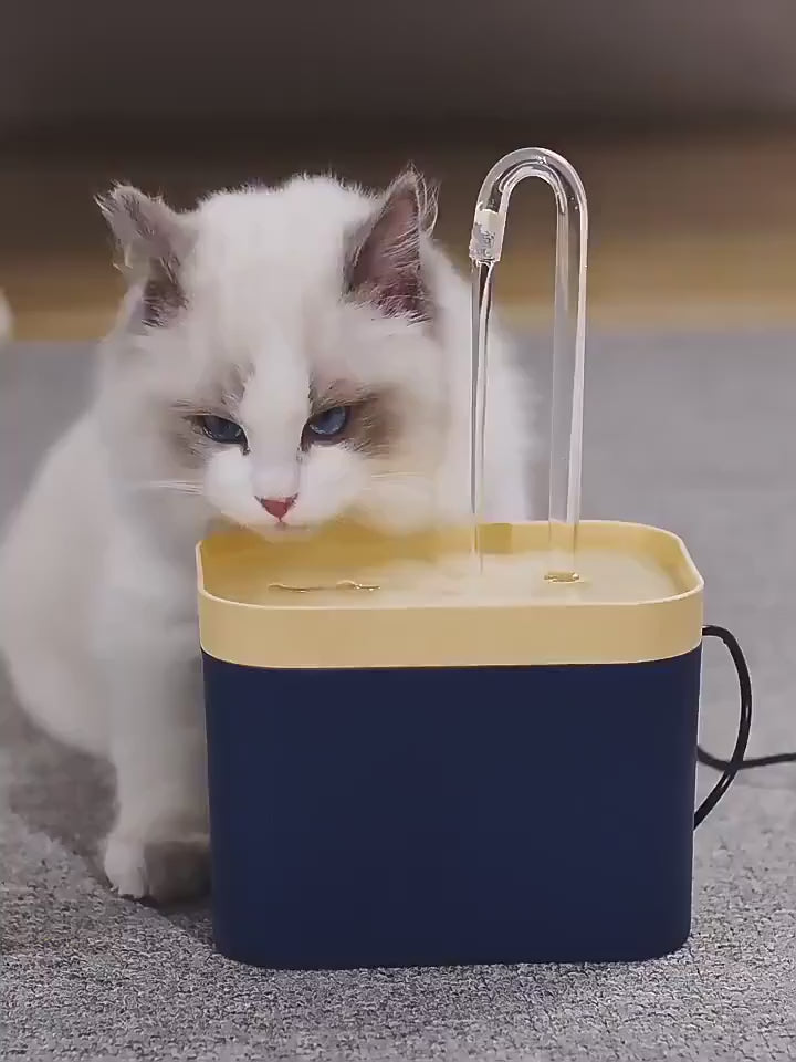 .1PC Automatic Pet Dog Cat Water Dispenser Fountain Pet Dog Cat Water Loop Mute Pump Smart Pet Bowl 1.5L