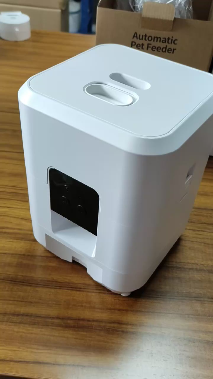 2L Smart WiFi Automatic Pet Feeder for Cats And Dogs with Timer Food Dispenser And Low Food Alert