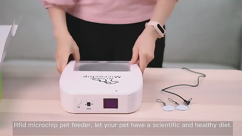 NEW Smart Microchip RFID Pet Feeder Bowl For Cats Dog And Multi Pets Homes Intelligent Automatic Timed Cat Food Dispenser